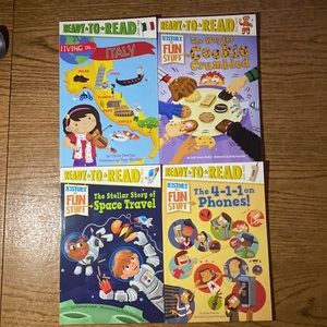 📕Ready to Read book set (4), Level 2/3, Soft Cover📕